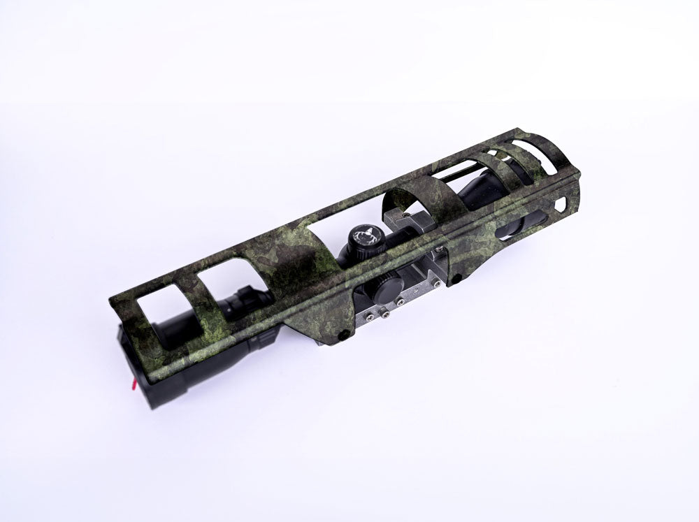 Scope secure, scope guard, camp safety rifle guard
